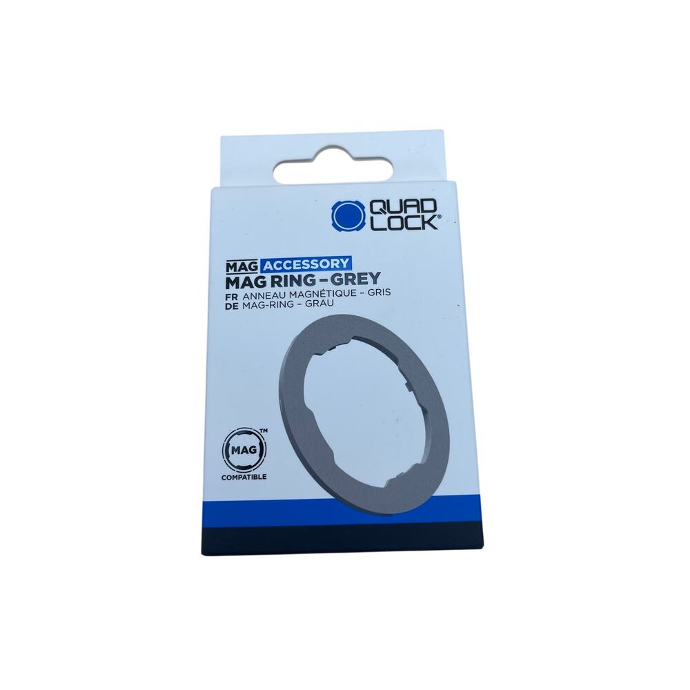 Quad Lock MAG Accessory Mag Ring Grey QLP-MCR-GY-2 NIB